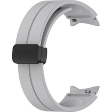34center Samsung Galaxy Uyumlu Watch 5 Serisi 44 mm  Magnet Tokalı Silikon Kordon