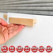 Artı Woods Dolap Kulpu, Doğal Ahşap Kulp, Çekmece Kulpu, Mutfak Dolap Kulplari, Mobilya Kulpları, Dekoratif Kulp