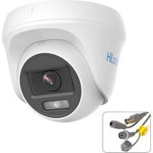 Hilook HILOOK-THC-T129-P Dome Ahd Kamera 2mp 2.8mm Renkli Gece Görüş