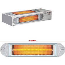 Awox Ecotec Infrared Elektrikli Soba Isıtıcı Ufo 2500 Watt