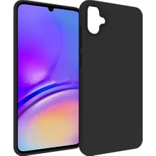 Seashell Digital Samsung Galaxy A05 4g Mat Tpu Kabuğu (Büyük Arka Lens Deliği) Black Telefon Kılıfı (Yurt Dışından)