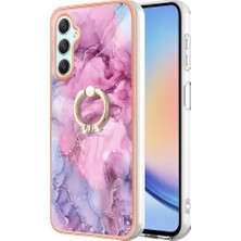 Seashell Digital Samsung Galaxy A25 5g Mermer Desen Tpu Cep Rose Arka Telefon Kılıfı (Yurt Dışından)