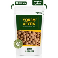 Gülçehre Yörem Afyon Meşhur Çorum Soya Soslu Çifte Kavrulmuş Iri Boy Çıtır Leblebi | 400GR