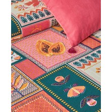 English Home Tropic Patch Tek Kişilik Pike Pembe