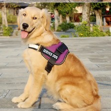 Longbangdian Shop A15 Mavi Stil Xxl Ayarlanabilir Naylon Köpek Koşum Yansıtıcı Köpek Tasması Kişiselleştirilmiş Köpek Koşum ve Tasma Seti Küçük Orta Büyük Köpek Koşum Yelek (Yurt Dışından)