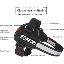 Longbangdian Shop A15 Mavi Stil Xxl Ayarlanabilir Naylon Köpek Koşum Yansıtıcı Köpek Tasması Kişiselleştirilmiş Köpek Koşum ve Tasma Seti Küçük Orta Büyük Köpek Koşum Yelek (Yurt Dışından)