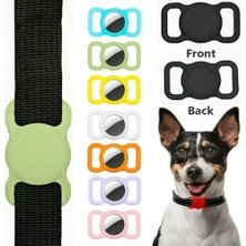 Longbangdian Shop L Tarzı Apple Airtag Köpek Tasması Için Kedi Pet Silikon Koruyucu Kılıf Apple Airtags ile Uyumlu Pet Köpek Kedi Tasması (Yurt Dışından)
