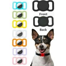 Longbangdian Shop L Tarzı Apple Airtag Köpek Tasması Için Kedi Pet Silikon Koruyucu Kılıf Apple Airtags ile Uyumlu Pet Köpek Kedi Tasması (Yurt Dışından)