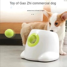 Longbangdian Shop Tenis 6 Adet Tarzı Köpek Oyuncak Tenis Başlatıcı Otomatik Fırlatma Makinesi 3 Toplu Pet Top Fırlatma Cihazı Köpek Eğitimi Otomatik Fırlatma Cihazı (Yurt Dışından)
