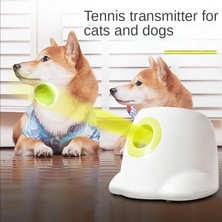Longbangdian Shop Tenis 6 Adet Tarzı Köpek Oyuncak Tenis Başlatıcı Otomatik Fırlatma Makinesi 3 Toplu Pet Top Fırlatma Cihazı Köpek Eğitimi Otomatik Fırlatma Cihazı (Yurt Dışından)