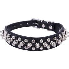 Longbangdian Shop Siyah Stil Xl UZUNLUK56GENIŞLIK3.0 Köpek Tasmaları Yapay Elmas Deri Bling Diamante Kristal Çivili Köpekler Orta Büyük Köpekler Için Pet Tasmaları Pitbull Boxer Sivri Studde (Yurt Dışından)