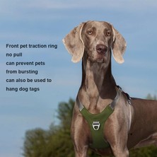 Longbangdian Shop Kırmızı Stil Xxl Pet Köpek Koşum Yelek Hiçbir Çekme Yansıtıcı Köpek Eğitim Koşum Yaka Orta Büyük Köpekler Için Büyük Irk Husky Labrador Evcil Hayvan Malzemeleri (Yurt Dışından)