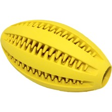 Longbangdian Shop Sarı-Oval Tarzı 5cm Köpek Oyuncakları Streç Kauçuk Sızdıran Top Komik Interaktif Pet Diş Temizleme Topları Isırmaya Dayanıklı Çiğneme Oyuncakları 5cmcmcmcmcm (Yurt Dışından)