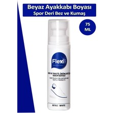 Flexicare Beyaz Spor Deri Bez ve Kumaş Ayakkabı Boyası 75 ml