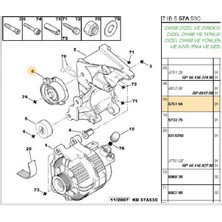 Psa Gergi Kütük 206 Expert Partner Berlingo Dw8 (575194-APV1030)