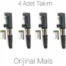 Mais Ateşleme Bobini Takım Fluence 1.6 2009 - 2016 Orijinal 224333529R Uyumlu