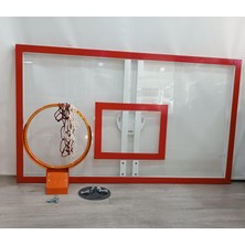 Basketbol Panya Seti Yaylı Çember 105*180 10 mm Akrilik Cam Panya