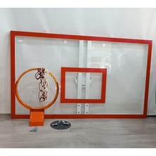 Basketbol Panya Seti Yaylı Çember 105*180 10 mm Akrilik Cam Panya