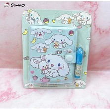 Kawaii Sanrioo Karakterler Mini Defter Kalem Set