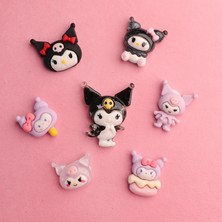 Piraye Gift Kuromi 7 Li Yapışkanlı Charm