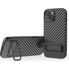 Xstep Case iPhone 15 Plus Cilt Touch Cep Telefonu Kickstand ile Yumuşak Tpu Telefon Kılıfı (Yurt Dışından)