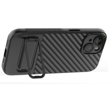 Xstep Case iPhone 15 Plus Cilt Touch Cep Telefonu Kickstand ile Yumuşak Tpu Telefon Kılıfı (Yurt Dışından)