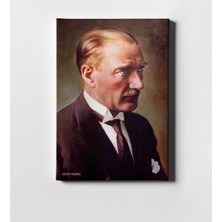 BK Kişiye Özel Atatürk Kanvas Tablo (50 x 70 Cm.) 4