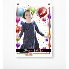 BK Kişiye Özel Doğum Günü Afiş Poster (50 x 70 Cm.) 6