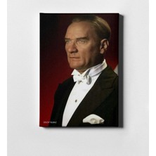 BK Kişiye Özel Atatürk Kanvas Tablo (50 x 70 Cm.) 12