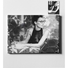 BK Kişiye Özel Kristal Tasarımlı Kanvas Tablo (50 x 70 Cm.)