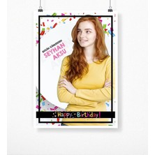 BK Kişiye Özel Doğum Günü Afiş Poster (50 x 70 Cm.) 3