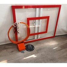 Adelinspor Basketbol Panya Seti 90*120 10 mm Akrilik Cam Hidrolik Çember