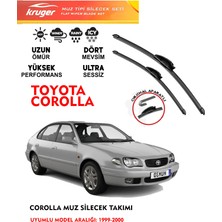 Kruger Toyota Corolla Terra Muz Silecek Takımı (1999 - 2001)