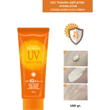 DEOPROCE Cilt Tonunu Eşitleyen&Aydınlatan Yüksek Koruma Faktörlü Güneş Kremi 100g UV Sunblock Cream