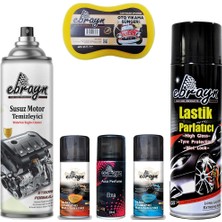 Caraks Oto Lastik-Motor Temizleyici-Koku-Ebrayn Paket Içeriği Ürün Açıklamalarında Bulunmaktadır - 6 Parça