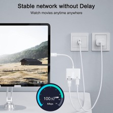 Chihiro586 - 9278 USB C - Ethernet Adaptörü, USB Tip C - RJ45 Gigabit Ethernet Lan Adaptörü, Pd 60W Şarj Cihazı Ile, MacBook Air/pro Için (Yurt Dışından)