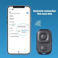 Chihiro586 - 9278 Şarj Edilebilir Kablosuz Bluetooth Denetleyici Zamanlayıcı Uzaktan Kumanda Kamera Telefon Selfie'si Için Çubuk Deklanşör (Yurt Dışından)