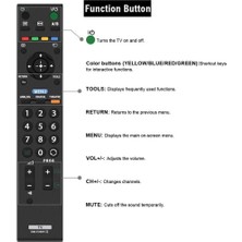 Chihiro586 - 9278 RM-ED009 Sony LCD Dijital Tv Için Yedek Uzaktan Kumanda KDL-40T2800 KDL-40D2810 KDL-40T3000 KDL-40S3010 KDL-40S3000 (Yurt Dışından)