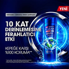 Clear Men Kepeğe Karşı Etkili Şampuan Cool Sport Menthol 350 ml