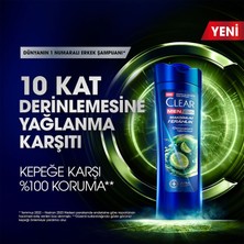 Clear Men Kepeğe Karşı Etkili Şampuan Maksimum Ferahlık 350 ml