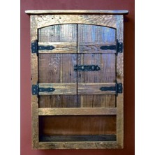 Masifart  Vita Çok Amaçlı Masif Ağaç Askı Dolabı