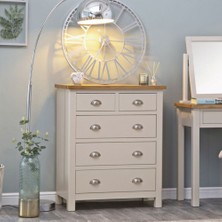 Masifart Lenti 3+2 Cekmeceli Şifonyer