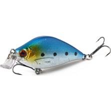 Tlg Shop No.4 Tarzı Hengjıa Lazer Crankbait Minnow Balıkçılık Cazibesi 6.5cm 8.4g Pesca Hooks Balık Wobbler Mücadele (Yurt Dışından)