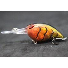 Tlg Shop C770X62 Stili Wlure 6cm 5g Derin Dalış Sıkı Wobble Balıkçılık Cazibesi Tatlı Su Sert Yem Yüzen Jerkbait 8 # Hooks Böcek Yemi Crankbait C770 (Yurt Dışından)