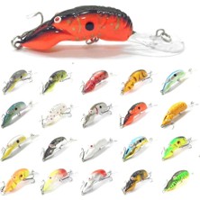 Tlg Shop C569X11 Stili Wlure 10G 9cm Kerevit Böcek Yemi Derin Su Crankbait Suda Sıkı Eylem Opp Ambalaj C569 ile 2 #6 Tiz Kanca (Yurt Dışından)