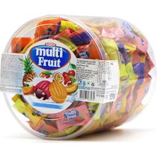 Tayaş Multi Fruit Karışık Meyveli Sert Şeker 1 Kg Kutulu