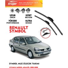 Kruger Renault SYMBOL(2000-2008)  Muz Silecek Seti