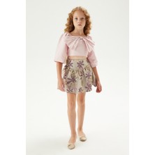 Tyess Kız Çocuk Desenli Etek 23FW0TJ4313
