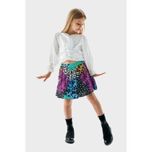 Tyess Kız Çocuk Desenli Etek 23PFWTJ4301