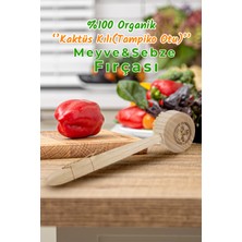 Mavessa %100 Doğal Ahşap Vegan Meyve&sebze ve Bulaşık Fırçası